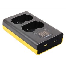 PATONA ładowarka USB  z podwójnym wyświetlaczem LCD f. Fuji NP-W235 Fujifilm X-T4 XT4