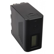 Bateria PATONA Platinum do Sony NP-F970 F960 F950 z wyświetlaczem LCD w zestawie. Powerbank 5V/2A Wyjście USB 10050mAh wejście m
