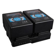 PATONA Premium Adapter typu Hot Swap V-Mount do 2 akumulatorów PATONA NANO z mocowaniem V-Mount z funkcją ładowania D-Tap