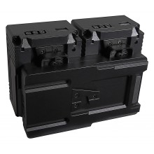 PATONA Premium Adapter typu Hot Swap V-Mount do 2 akumulatorów PATONA NANO z mocowaniem V-Mount z funkcją ładowania D-Tap