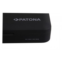 PATONA Podwójna ładowarka Powerbank do Cnon LP-E6