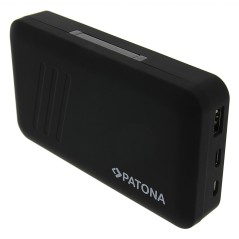 Podwójna ładowarka PATONA z funkcją Powerbanku i miejscem na kartę pamięci do Sony NP-FZ100