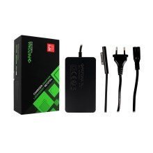 PATONA Premium Ładowarka Surface Pro 6 Pro 5 Pro 4 Pro 3 Modell 1796 Adapter 44W z wyjściem USB