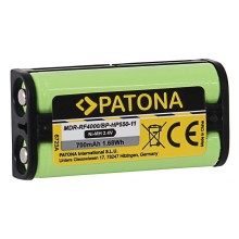 PATONA Standard do Sony MDR-RF4000 BP-HP550-11 Medion MDR-PF970RK