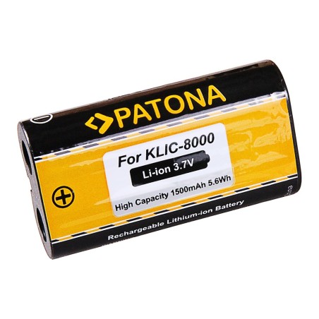 PATONA bateria do Kodak EasyShare Z612 Z712 IS Z812 IS Z1012 IS KLIC-8000
