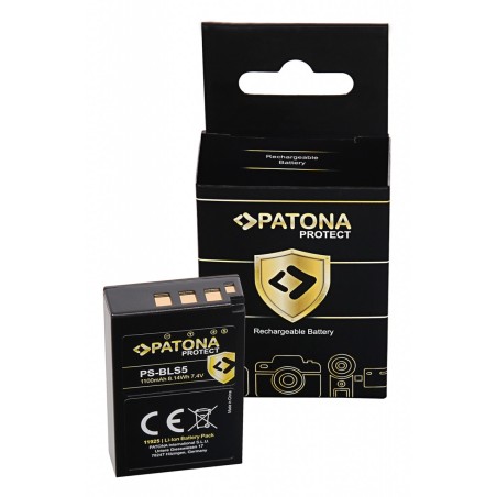PATONA PROTECT Bateria f. Olympus BLS5 E-P3 E-PL2 PEN E-PL3 E-PM1
