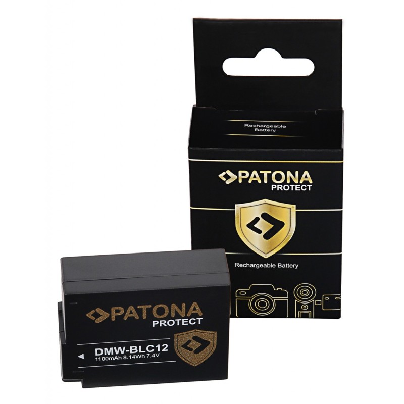 PATONA PROTECT Akumulator do Panasonic DMW-BLC12 Lumix DMC FZ200 DMC G6 G5 GH2