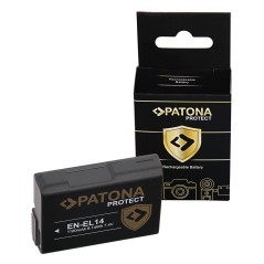 PATONA PROTECT Bateria w pełni odszyfrowana f. Nikon EN-EL14 Coolpix P7800 P7700 P7000 D5300