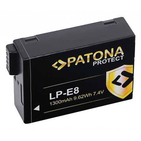 PATONA PROTECT Akumulator do Canon EOS 550D 600D 650D 700D LPE8 LP-E8 LP-E8+