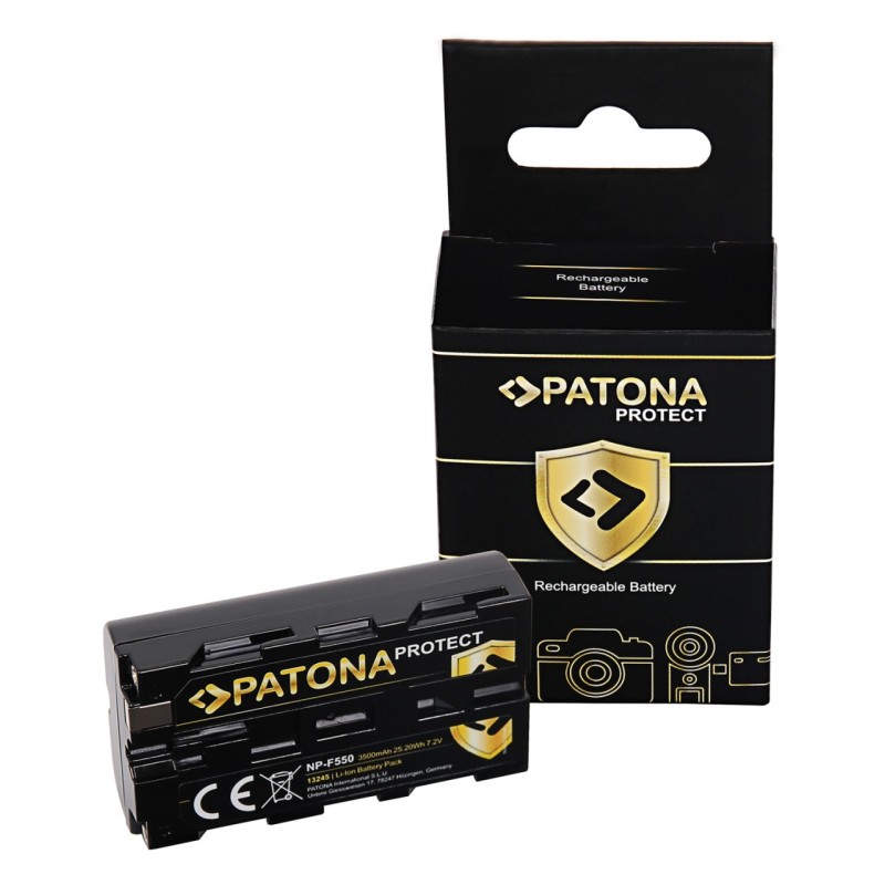 PATONA PROTECT Bateria Sony NP-F550 F330 F530 F750 F930 F920 F550 PATONA PROTECT Bateria Sony NP-F550 F330 F530 F750 F930 F920 F550