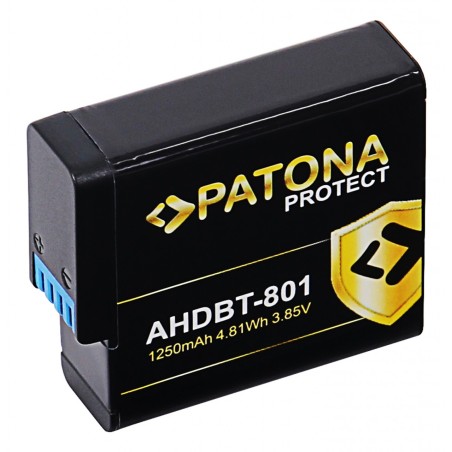PATONA PROTECT Akumulator do GoPro Hero 7, 8 AHDBT-801 Hero 7 AHDBT-701 Hero 6 Hero 5 AHDBT-501