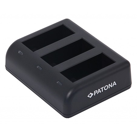 PATONA ładowarka do GoPro Hero 9 Hero 10 Hero 11 AHDBT901 ADBAT001 ADDBD-211 z kablem mikroUSB w komplecie