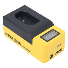 Ładowarka USB PATONA Synchron f. Panasonic DMW-BLK22 DC-S5 G9 GH5 GH5S
