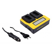 PATONA Podwójna ładowarka USB LCD do Panasonic DMW-BLK22 DC-S5 G9 GH5 GH5S
