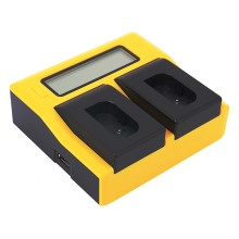 PATONA Podwójna ładowarka USB LCD do Panasonic DMW-BLK22 DC-S5 G9 GH5 GH5S