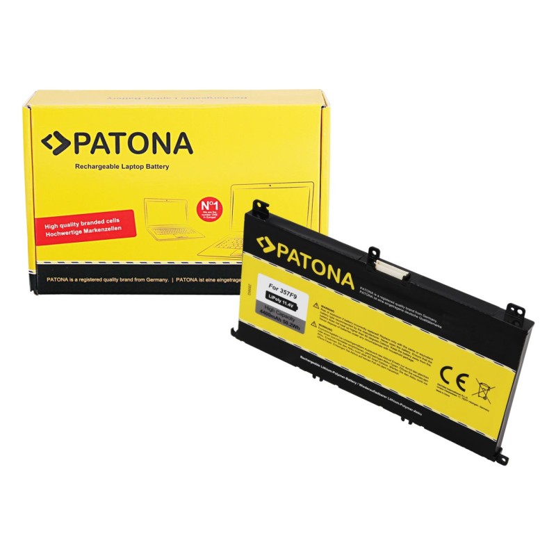 PATONA Bateria f. DELL Inspiron 15 7559 15 5576 15 5577 15 7557 15 7566 15 7567 00GFJ6 071JF4 0GFJ6 357F9 71JF4 PATONA Bateria f. DELL Inspiron 15 7559 15 5576 15 5577 15 7557 15 7566 15 7567 00GFJ6 071JF4 0GFJ6 357F9 71JF4