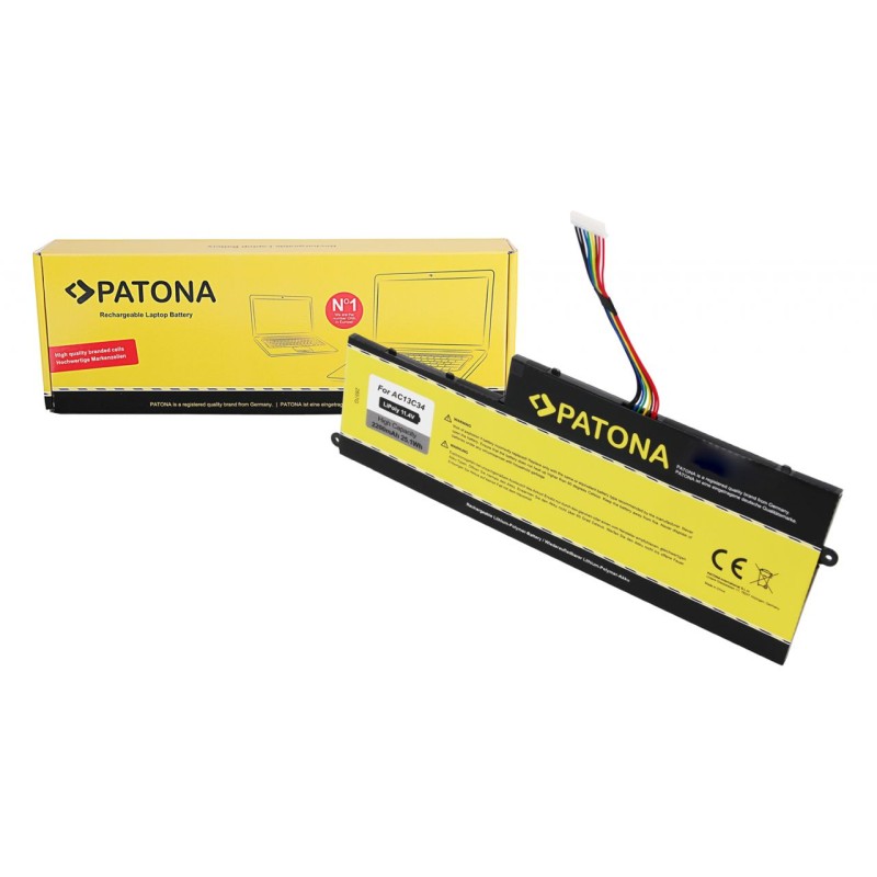 PATONA Bateria f. Acer AC13C34 V5-122P KT.00303.005 Aspire V5