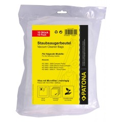 Worek do odkurzacza PATONA 10 z wielowarstwowym polarem w komplecie. Mikrofiltr wirowy R22 F89 Y103 f. AFK Alaska De' Longhi Fak