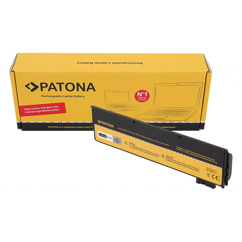 PATONA Bateria do Lenovo ThinkPad T470 / T480 / T570 / T580 / P51s / P52s (4X50M08811 – 61+) PATONA Bateria do Lenovo ThinkPad T470 / T480 / T570 / T580 / P51s / P52s (4X50M08811 – 61+)