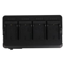 PATONA Premium 4-kanałowa Ładowarka LP-E6 do Canon EOS 5D 60D 60Da 6D 7D EOS70D EOS-70D EOS R Mark II Mark III