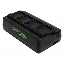 PATONA Premium 4-kanałowa Ładowarka EN-EL15 do aparatu Nikon D600 D750 D800 D810 D810A D7000 D7100 D7200 D7500