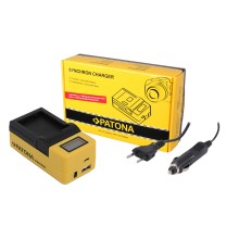 Ładowarka USB PATONA Synchron f. Nikon ENEL25 EN-EL25 Z30 Z50 Z fc z wyświetlaczem LCD