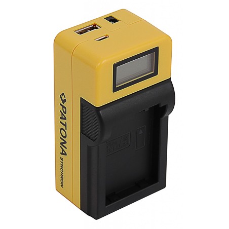 PATONA ładowarka do Nikon ENEL25 EN-EL25 Z30 Z50 Z fc z wyświetlaczem LCD