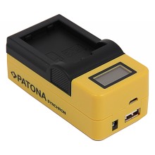 Ładowarka USB PATONA Synchron f. Nikon ENEL25 EN-EL25 Z30 Z50 Z fc z wyświetlaczem LCD