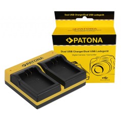 PATONA Podwójna ładowarka do Nikon EN-EL25 Z30 Z50 Z fc