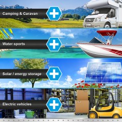 Bateria PATONA Platinum LiFePO4 12V 100Ah 1200Wh 100.000mAh