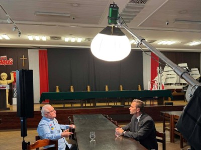 Spotkanie z Lechem Wałęsą w historycznej Sali BHP Stoczni Gdańskiej